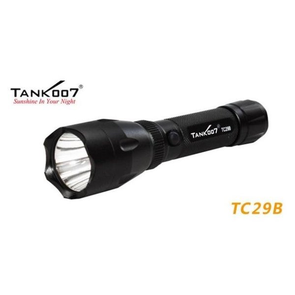 Tank007 Lighting TANK007 Lighting TC29B Q5 Rechargeable Flashlight; 235Lm - 5 Mode TC29B Q5